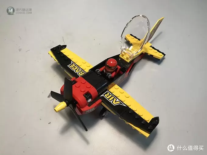 乐高这个大坑 篇十五:LEGO 乐高 CITY 60144 竞赛飞机 乐高这个大坑 篇十五:LEGO 乐高 CITY 60144 竞赛飞机