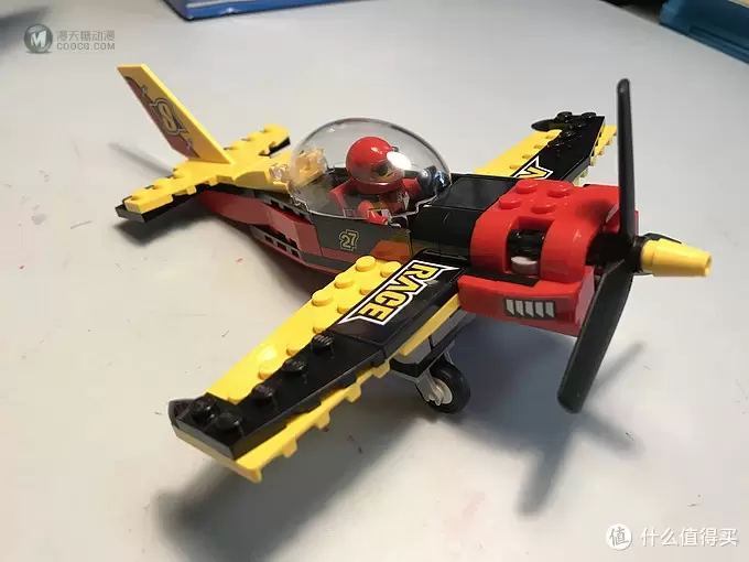 乐高这个大坑 篇十五:LEGO 乐高 CITY 60144 竞赛飞机 乐高这个大坑 篇十五:LEGO 乐高 CITY 60144 竞赛飞机