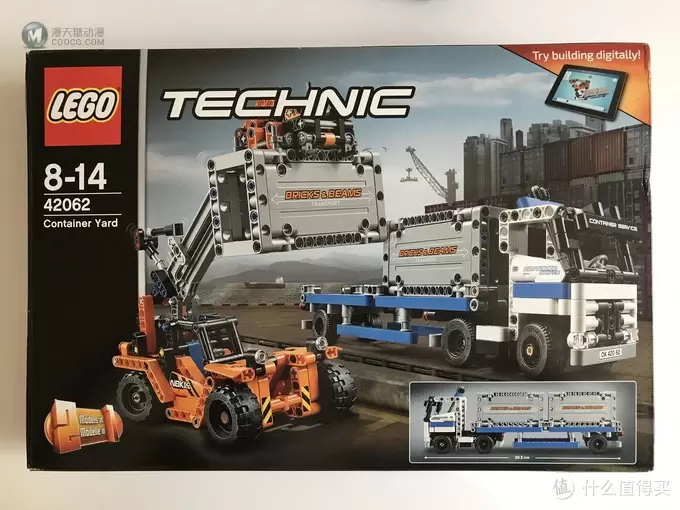 LEGO 乐高 拼拼乐 2017科技系列 42062 集装箱码头 LEGO 乐高 拼拼乐 2017科技系列 42062 集装箱码头