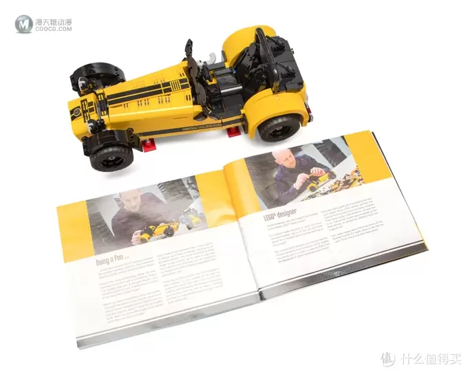 一道破空而来的金色闪电:LEGO 乐高 IDEAS系列 21307 卡特汉姆 Seven 620R 赛道跑车 一道破空而来的金色闪电:LEGO 乐高 IDEAS系列 21307 卡特汉姆 Seven 620R 赛道跑车