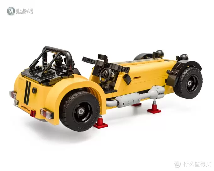 一道破空而来的金色闪电:LEGO 乐高 IDEAS系列 21307 卡特汉姆 Seven 620R 赛道跑车 一道破空而来的金色闪电:LEGO 乐高 IDEAS系列 21307 卡特汉姆 Seven 620R 赛道跑车