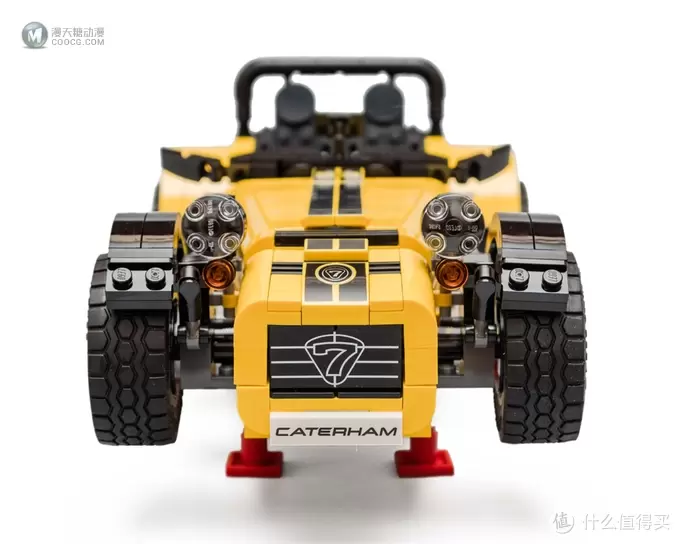 一道破空而来的金色闪电:LEGO 乐高 IDEAS系列 21307 卡特汉姆 Seven 620R 赛道跑车 一道破空而来的金色闪电:LEGO 乐高 IDEAS系列 21307 卡特汉姆 Seven 620R 赛道跑车