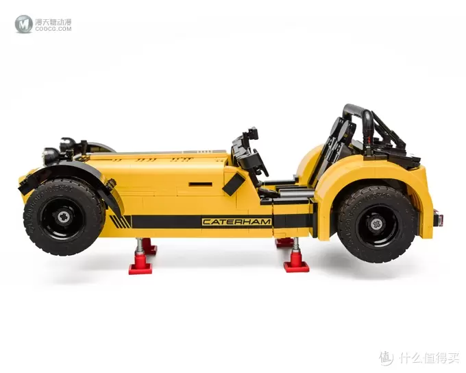 一道破空而来的金色闪电:LEGO 乐高 IDEAS系列 21307 卡特汉姆 Seven 620R 赛道跑车 一道破空而来的金色闪电:LEGO 乐高 IDEAS系列 21307 卡特汉姆 Seven 620R 赛道跑车