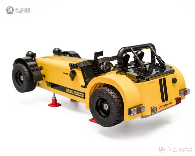 一道破空而来的金色闪电:LEGO 乐高 IDEAS系列 21307 卡特汉姆 Seven 620R 赛道跑车 一道破空而来的金色闪电:LEGO 乐高 IDEAS系列 21307 卡特汉姆 Seven 620R 赛道跑车