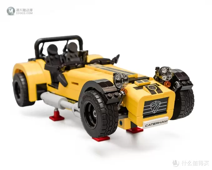 一道破空而来的金色闪电:LEGO 乐高 IDEAS系列 21307 卡特汉姆 Seven 620R 赛道跑车 一道破空而来的金色闪电:LEGO 乐高 IDEAS系列 21307 卡特汉姆 Seven 620R 赛道跑车