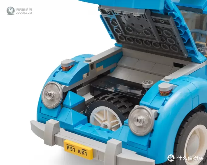 午后加州的蓝色风情:LEGO 乐高 10252 大众甲壳虫 评测 午后加州的蓝色风情:LEGO 乐高 10252 大众甲壳虫 评测