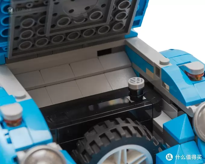 午后加州的蓝色风情:LEGO 乐高 10252 大众甲壳虫 评测 午后加州的蓝色风情:LEGO 乐高 10252 大众甲壳虫 评测