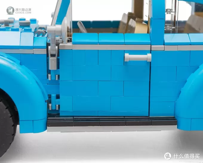 午后加州的蓝色风情:LEGO 乐高 10252 大众甲壳虫 评测 午后加州的蓝色风情:LEGO 乐高 10252 大众甲壳虫 评测