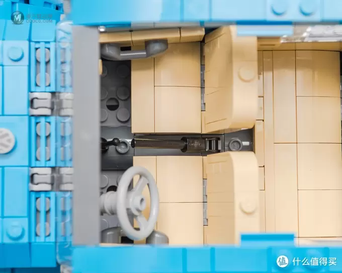 午后加州的蓝色风情:LEGO 乐高 10252 大众甲壳虫 评测 午后加州的蓝色风情:LEGO 乐高 10252 大众甲壳虫 评测