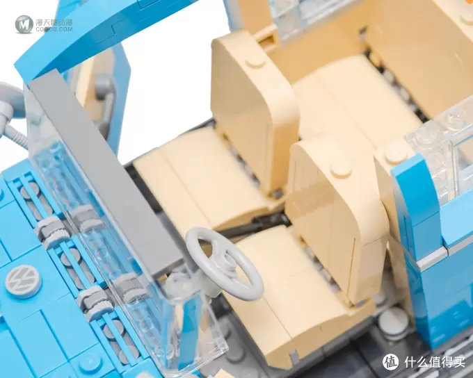 午后加州的蓝色风情:LEGO 乐高 10252 大众甲壳虫 评测 午后加州的蓝色风情:LEGO 乐高 10252 大众甲壳虫 评测