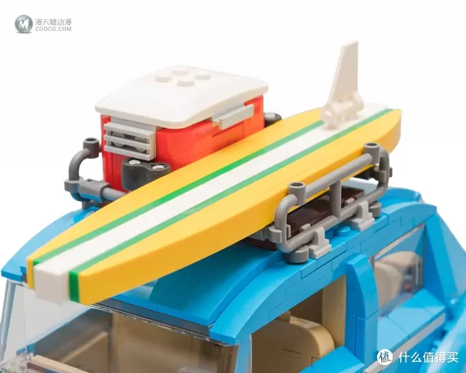 午后加州的蓝色风情:LEGO 乐高 10252 大众甲壳虫 评测 午后加州的蓝色风情:LEGO 乐高 10252 大众甲壳虫 评测