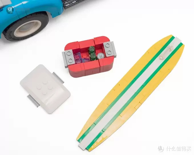 午后加州的蓝色风情:LEGO 乐高 10252 大众甲壳虫 评测 午后加州的蓝色风情:LEGO 乐高 10252 大众甲壳虫 评测