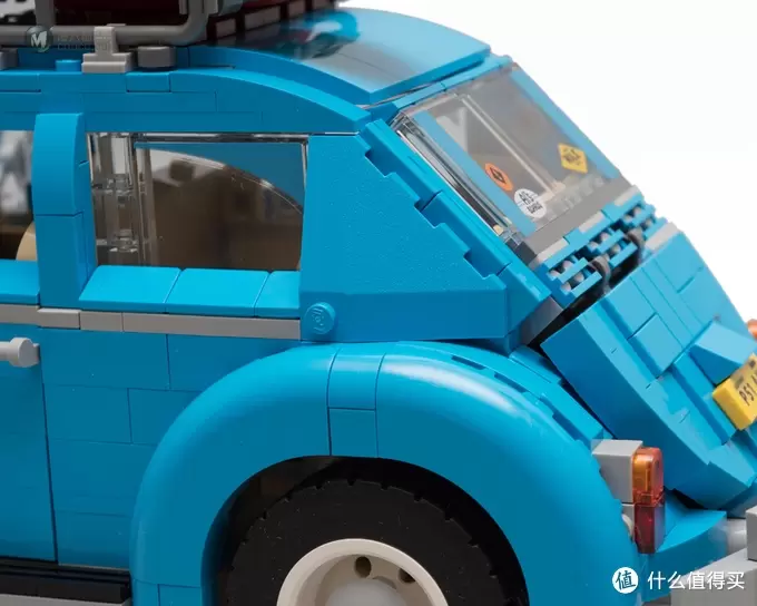 午后加州的蓝色风情:LEGO 乐高 10252 大众甲壳虫 评测 午后加州的蓝色风情:LEGO 乐高 10252 大众甲壳虫 评测
