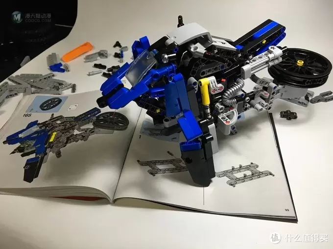 TOYSTORY 篇七:Hover Ride(拼)装B模式--LEGO 乐高 Technic 42063宝马R1200 GS Adventure 第二形态完毕 TOYSTORY 篇七:Hover Ride(拼)装B模式--LEGO 乐高 Technic 42063宝马R1200 GS Adventure 第二形态完毕