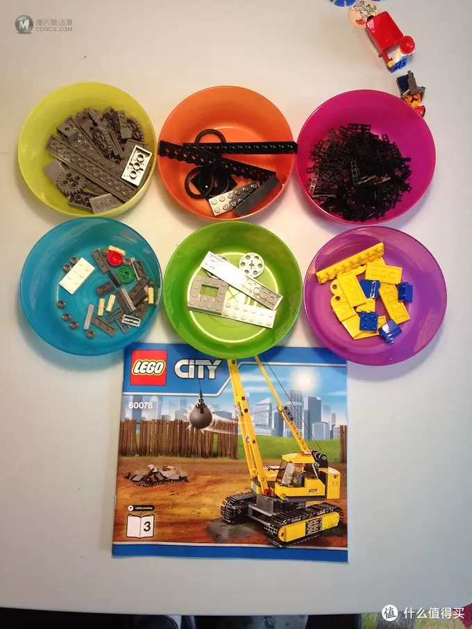 乐高这个大坑 篇十三:LEGO 乐高 60076 城市工地现场 乐高这个大坑 篇十三:LEGO 乐高 60076 城市工地现场