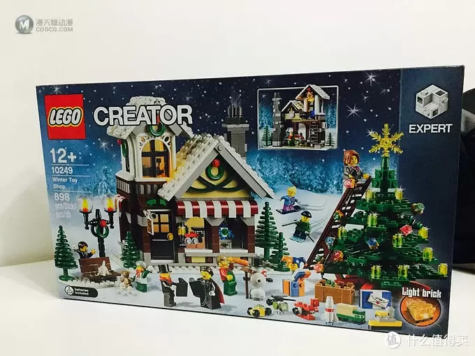 #本站首晒#LEGO 乐高 10249 冬季玩具商店 开箱拼装 #本站首晒#LEGO 乐高 10249 冬季玩具商店 开箱拼装
