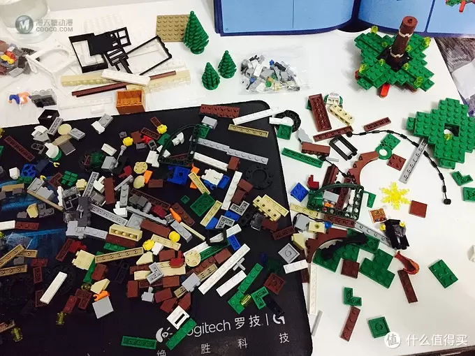 #本站首晒#LEGO 乐高 10249 冬季玩具商店 开箱拼装 #本站首晒#LEGO 乐高 10249 冬季玩具商店 开箱拼装