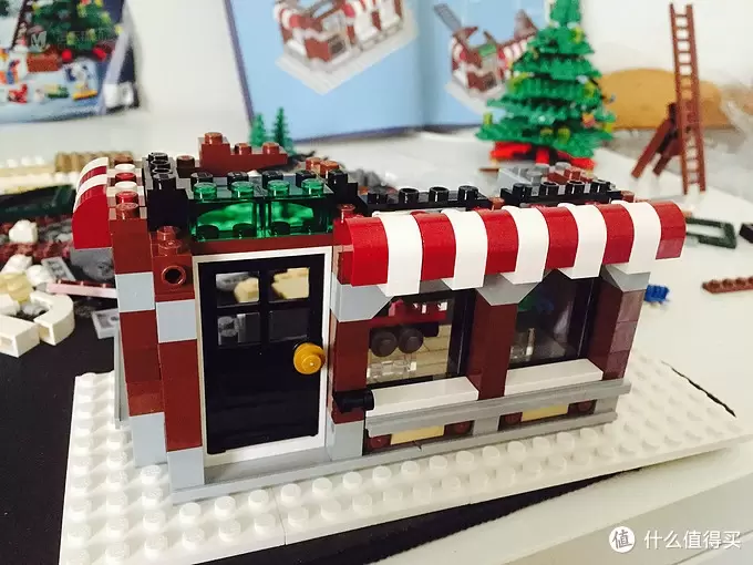 #本站首晒#LEGO 乐高 10249 冬季玩具商店 开箱拼装 #本站首晒#LEGO 乐高 10249 冬季玩具商店 开箱拼装