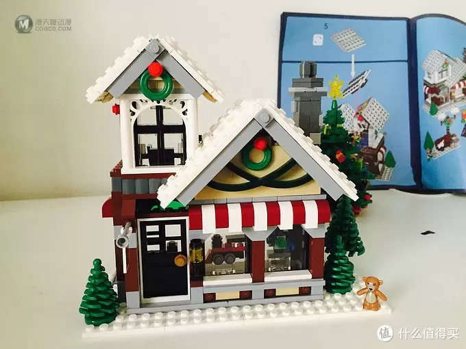 #本站首晒#LEGO 乐高 10249 冬季玩具商店 开箱拼装 #本站首晒#LEGO 乐高 10249 冬季玩具商店 开箱拼装