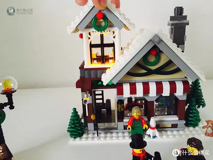 #本站首晒#LEGO 乐高 10249 冬季玩具商店 开箱拼装 #本站首晒#LEGO 乐高 10249 冬季玩具商店 开箱拼装