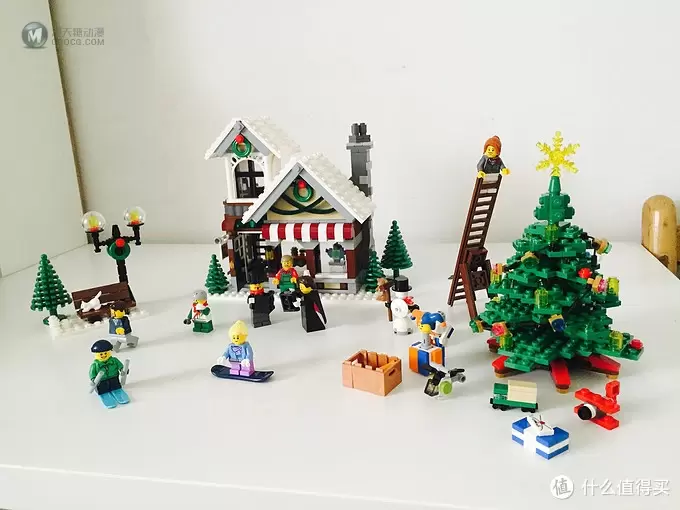 #本站首晒#LEGO 乐高 10249 冬季玩具商店 开箱拼装 #本站首晒#LEGO 乐高 10249 冬季玩具商店 开箱拼装