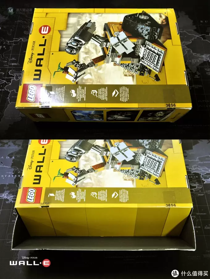 无论风雨,只愿为你(EVA)守护:LEGO 乐高 21303 WALL·E 组装试玩 无论风雨,只愿为你(EVA)守护:LEGO 乐高 21303 WALL·E 组装试玩