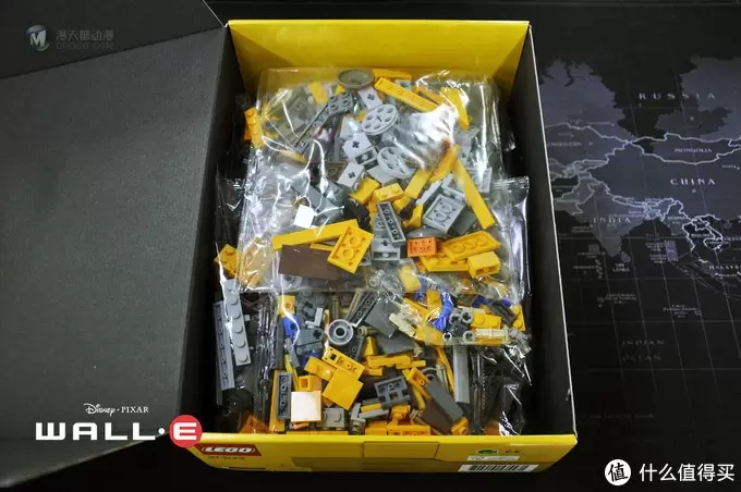 无论风雨,只愿为你(EVA)守护:LEGO 乐高 21303 WALL·E 组装试玩 无论风雨,只愿为你(EVA)守护:LEGO 乐高 21303 WALL·E 组装试玩