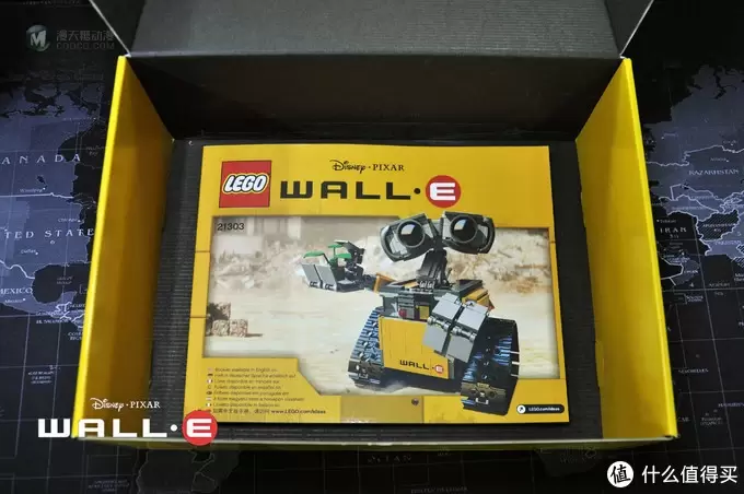 无论风雨,只愿为你(EVA)守护:LEGO 乐高 21303 WALL·E 组装试玩 无论风雨,只愿为你(EVA)守护:LEGO 乐高 21303 WALL·E 组装试玩