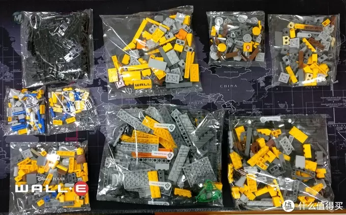 无论风雨,只愿为你(EVA)守护:LEGO 乐高 21303 WALL·E 组装试玩 无论风雨,只愿为你(EVA)守护:LEGO 乐高 21303 WALL·E 组装试玩