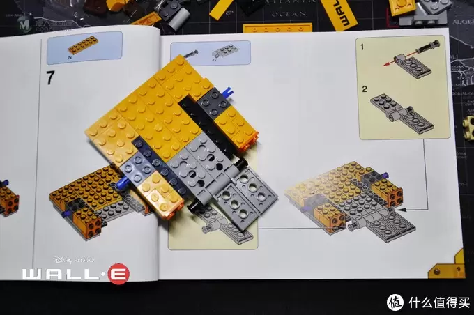 无论风雨,只愿为你(EVA)守护:LEGO 乐高 21303 WALL·E 组装试玩 无论风雨,只愿为你(EVA)守护:LEGO 乐高 21303 WALL·E 组装试玩