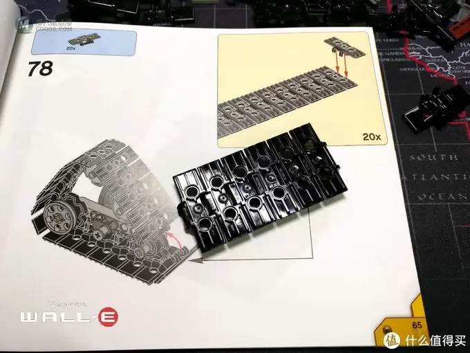 无论风雨,只愿为你(EVA)守护:LEGO 乐高 21303 WALL·E 组装试玩 无论风雨,只愿为你(EVA)守护:LEGO 乐高 21303 WALL·E 组装试玩