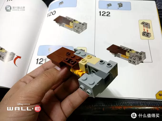 无论风雨,只愿为你(EVA)守护:LEGO 乐高 21303 WALL·E 组装试玩 无论风雨,只愿为你(EVA)守护:LEGO 乐高 21303 WALL·E 组装试玩