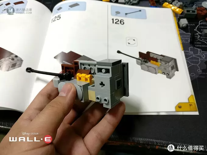 无论风雨,只愿为你(EVA)守护:LEGO 乐高 21303 WALL·E 组装试玩 无论风雨,只愿为你(EVA)守护:LEGO 乐高 21303 WALL·E 组装试玩