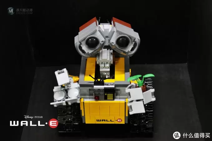 无论风雨,只愿为你(EVA)守护:LEGO 乐高 21303 WALL·E 组装试玩 无论风雨,只愿为你(EVA)守护:LEGO 乐高 21303 WALL·E 组装试玩