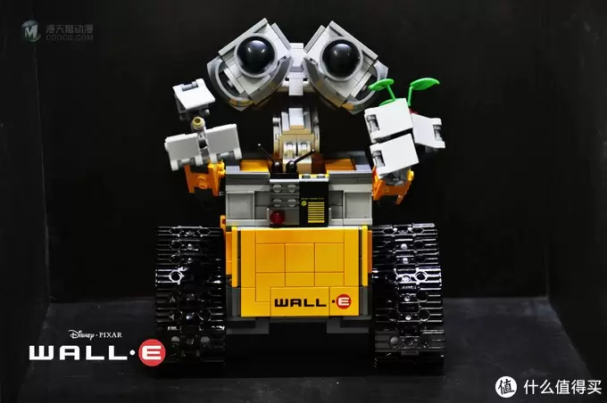 无论风雨,只愿为你(EVA)守护:LEGO 乐高 21303 WALL·E 组装试玩 无论风雨,只愿为你(EVA)守护:LEGO 乐高 21303 WALL·E 组装试玩