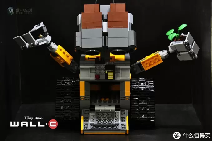 无论风雨,只愿为你(EVA)守护:LEGO 乐高 21303 WALL·E 组装试玩 无论风雨,只愿为你(EVA)守护:LEGO 乐高 21303 WALL·E 组装试玩