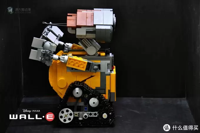 无论风雨,只愿为你(EVA)守护:LEGO 乐高 21303 WALL·E 组装试玩 无论风雨,只愿为你(EVA)守护:LEGO 乐高 21303 WALL·E 组装试玩
