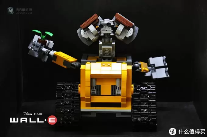 无论风雨,只愿为你(EVA)守护:LEGO 乐高 21303 WALL·E 组装试玩 无论风雨,只愿为你(EVA)守护:LEGO 乐高 21303 WALL·E 组装试玩