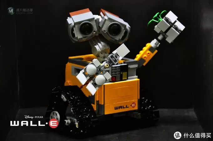 无论风雨,只愿为你(EVA)守护:LEGO 乐高 21303 WALL·E 组装试玩 无论风雨,只愿为你(EVA)守护:LEGO 乐高 21303 WALL·E 组装试玩