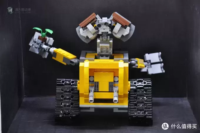 无论风雨,只愿为你(EVA)守护:LEGO 乐高 21303 WALL·E 组装试玩 无论风雨,只愿为你(EVA)守护:LEGO 乐高 21303 WALL·E 组装试玩