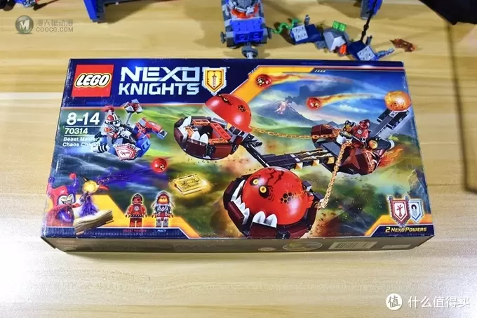 LEGO 乐高 Nexo Knights 篇一:70314 开箱 LEGO 乐高 Nexo Knights 篇一:70314 开箱