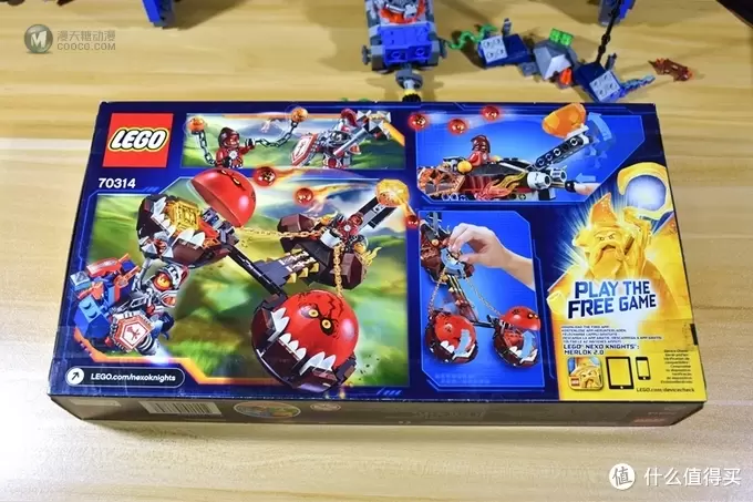 LEGO 乐高 Nexo Knights 篇一:70314 开箱 LEGO 乐高 Nexo Knights 篇一:70314 开箱
