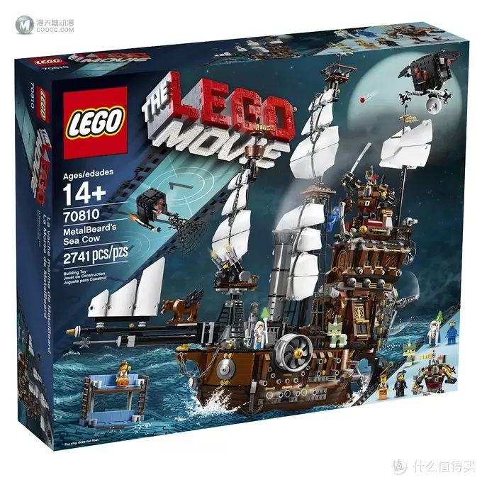 乐高拼拼乐-LEGO 乐高 70810 铁胡子船长的铁牛号 乐高拼拼乐-LEGO 乐高 70810 铁胡子船长的铁牛号