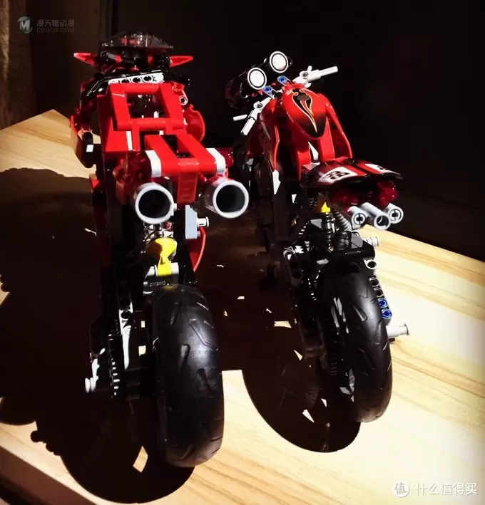 LEGO 乐高 8051 科技摩托 开箱 评测 LEGO 乐高 8051 科技摩托 开箱 评测