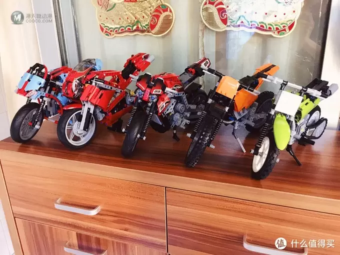 LEGO 乐高 8051 科技摩托 开箱 评测 LEGO 乐高 8051 科技摩托 开箱 评测