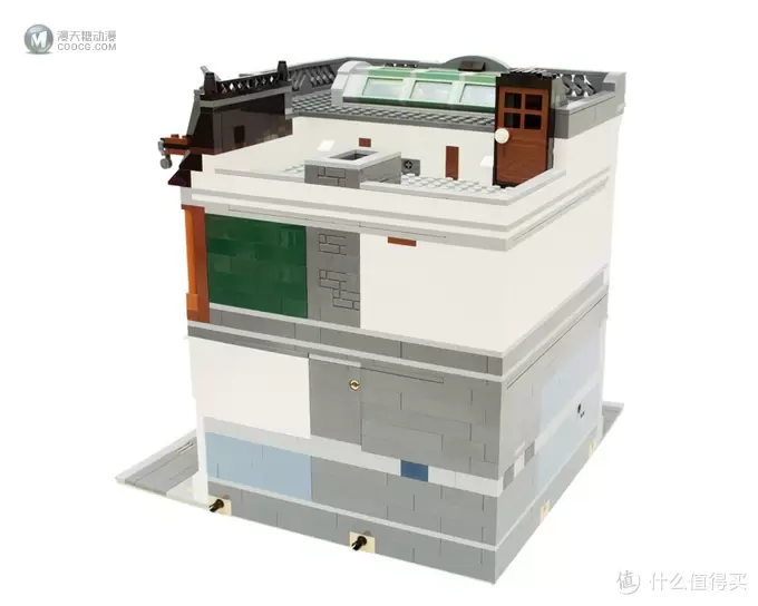 在家开银行: LEGO 乐高 10251 街景系列Brick Bank 砖块银行 简评 在家开银行: LEGO 乐高 10251 街景系列Brick Bank 砖块银行 简评