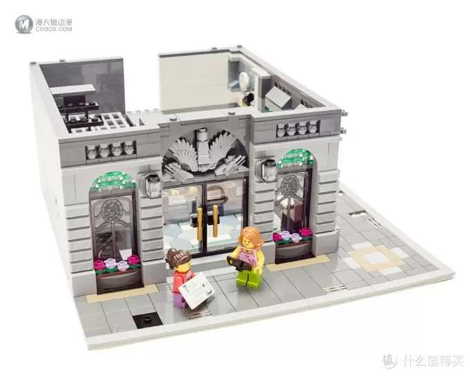 在家开银行: LEGO 乐高 10251 街景系列Brick Bank 砖块银行 简评 在家开银行: LEGO 乐高 10251 街景系列Brick Bank 砖块银行 简评
