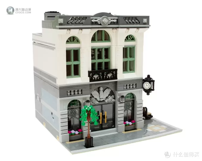在家开银行: LEGO 乐高 10251 街景系列Brick Bank 砖块银行 简评 在家开银行: LEGO 乐高 10251 街景系列Brick Bank 砖块银行 简评