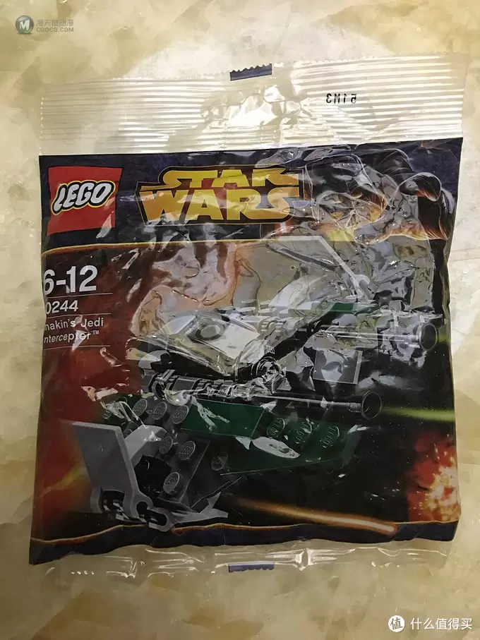 一入乐高Lego深似海 篇一:LEGO 乐高 星球大战 安纳金绝地截击机 30244 一入乐高Lego深似海 篇一:LEGO 乐高 星球大战 安纳金绝地截击机 30244