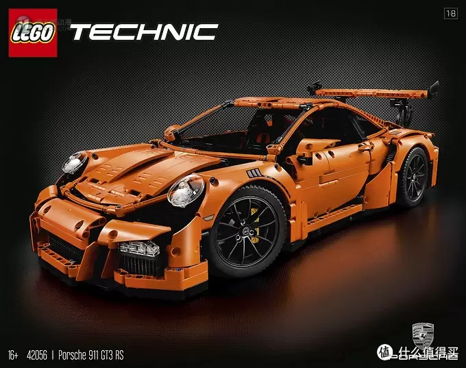 一个大龄少年的乐高之旅 篇九:LEGO 乐高 Technic 42056 保时捷 911 GT3 RS 开箱及变速箱修改方法 一个大龄少年的乐高之旅 篇九:LEGO 乐高 Technic 42056 保时捷 911 GT3 RS 开箱及变速箱修改方法